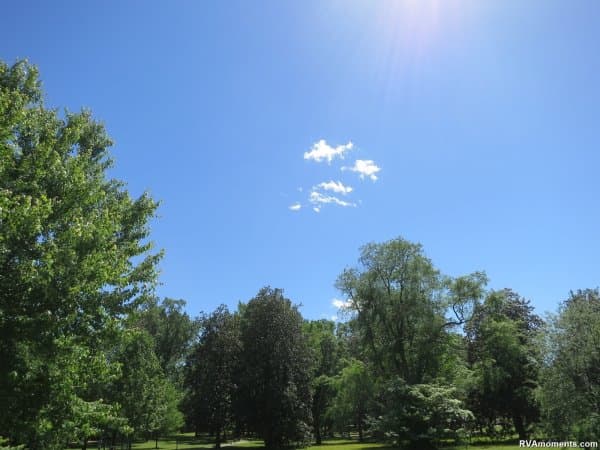 Byrd Park in spring