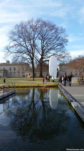 VMFA gardens, December 2017