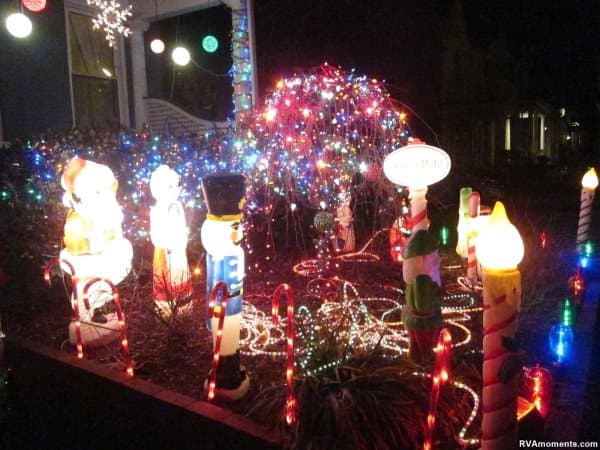 Christmas along Monument Avenue and in Carytown