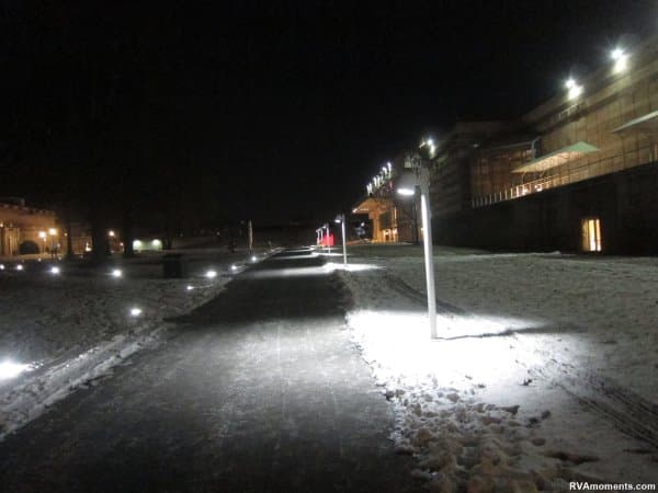 Snow around the VMFA, plus some pics of the permanent Faberge exhibit (and more)