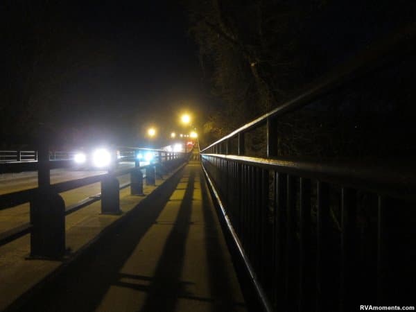 Nickel Bridge at night
