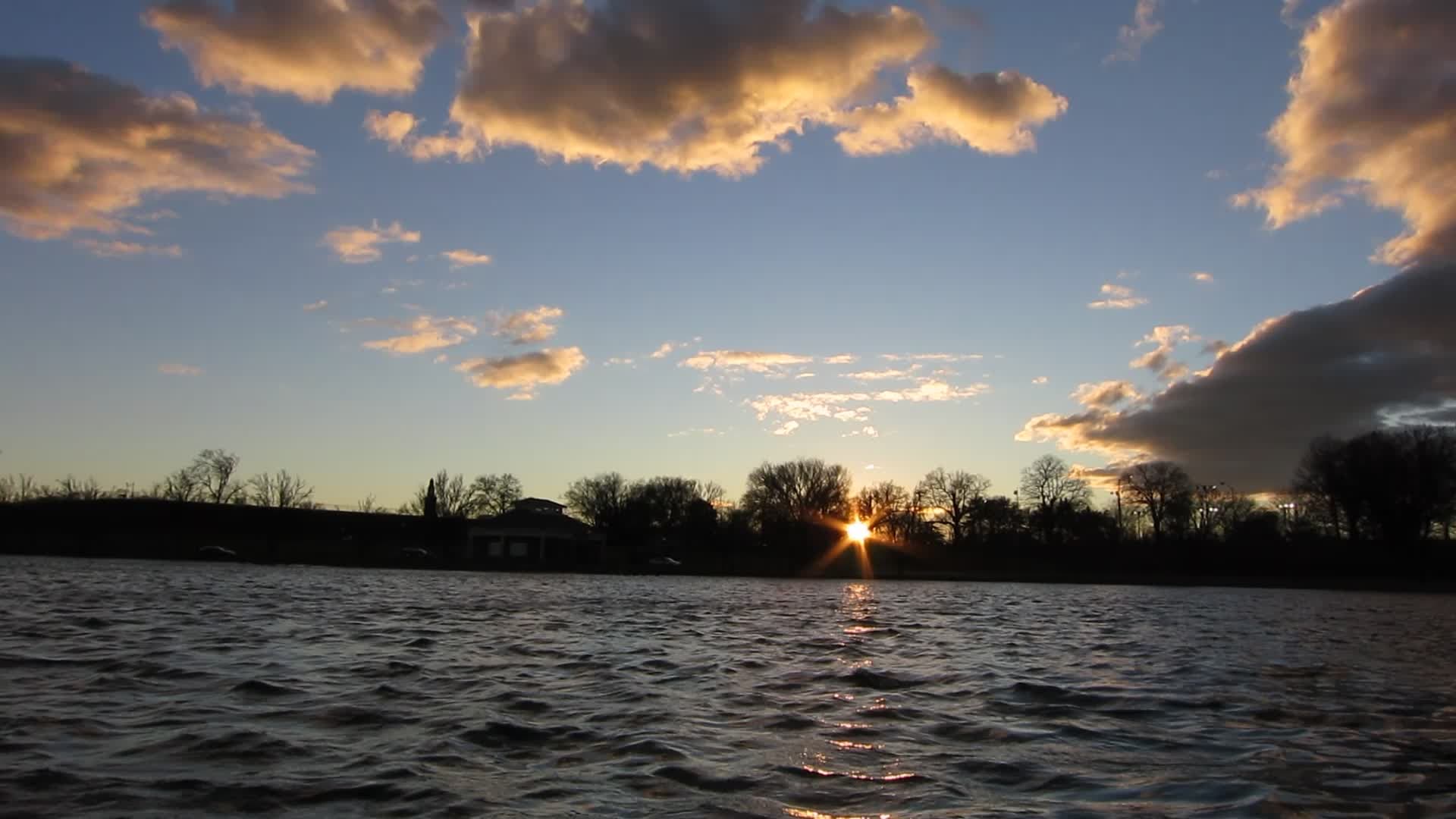Sunset at Fountain Lake