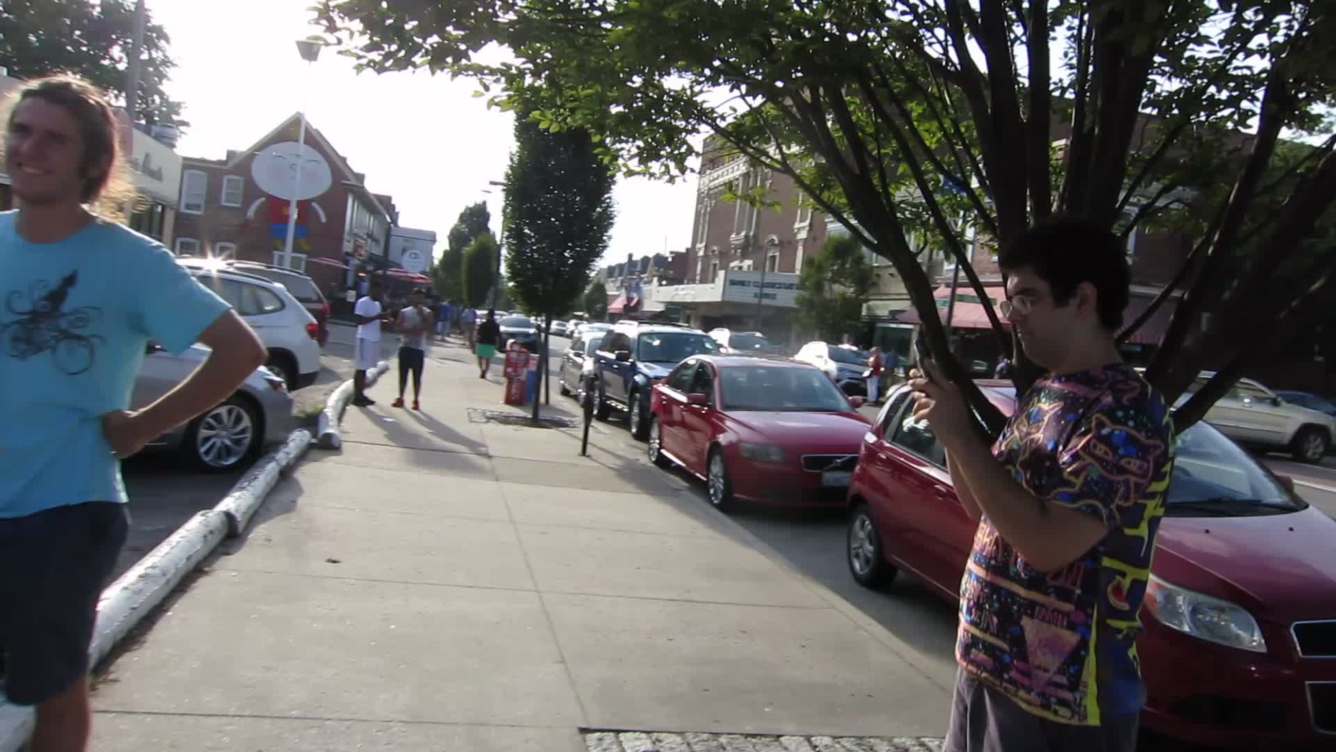 Pokemon Go in the Fan (video)