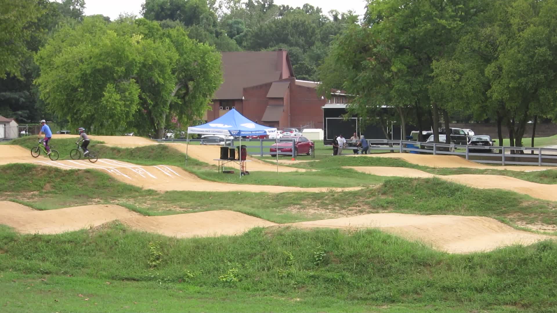 BMX parkour at Gillie's Creek Park