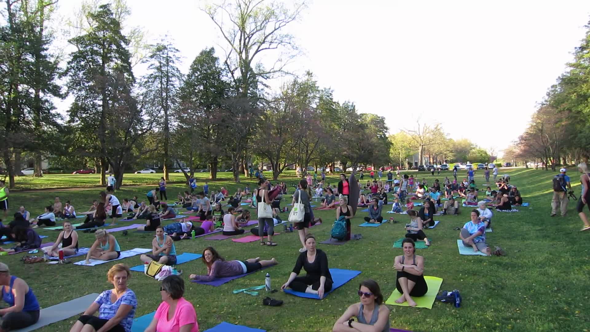 King of Pops - Yoga at the Carillon
