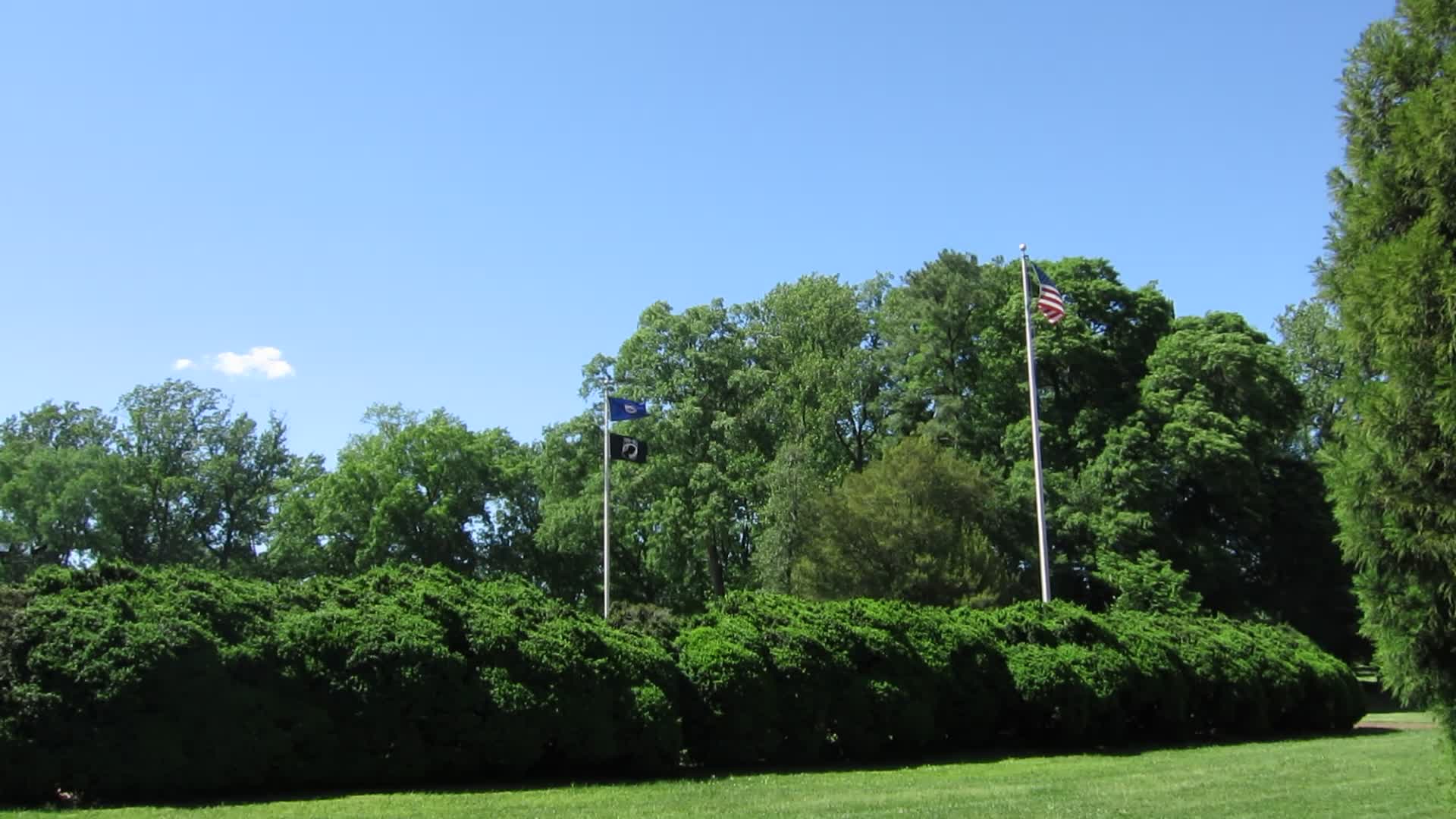 Flags at Carillon (Dogwood Dell)