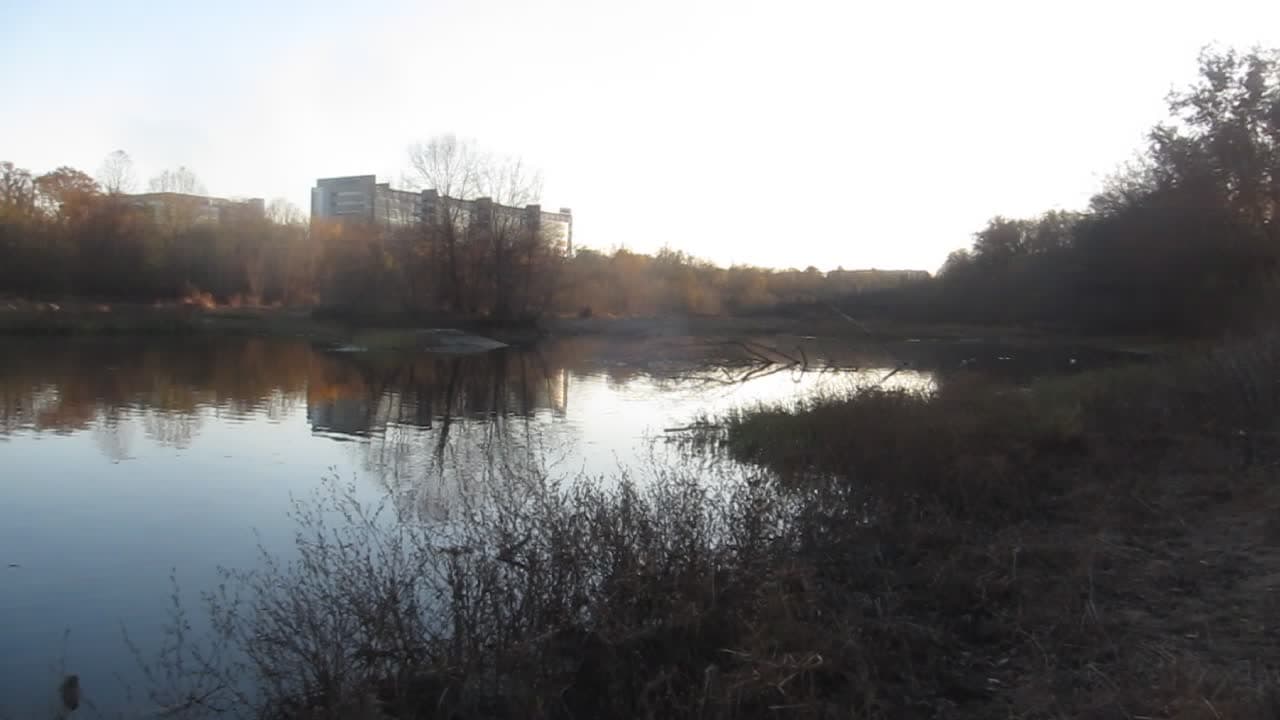 Richmond skyline view from north tip of Belle Isle